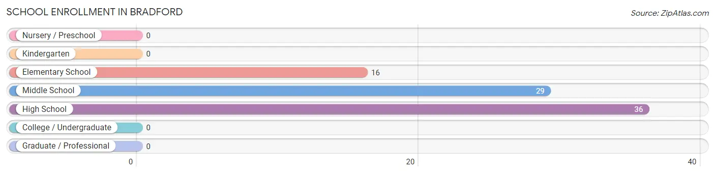 School Enrollment in Bradford