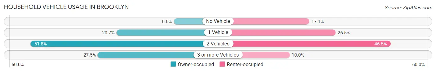 Household Vehicle Usage in Brooklyn