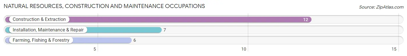 Natural Resources, Construction and Maintenance Occupations in Deep River