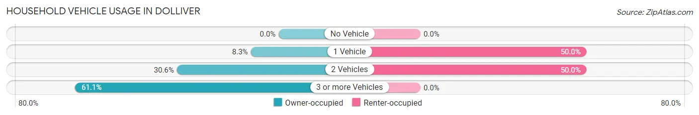 Household Vehicle Usage in Dolliver