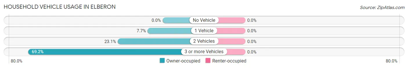 Household Vehicle Usage in Elberon