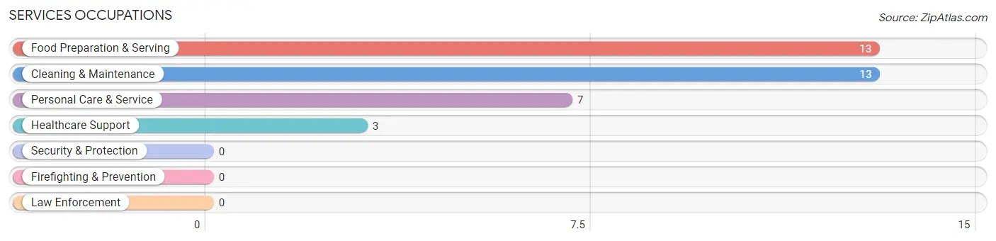 Services Occupations in Galva