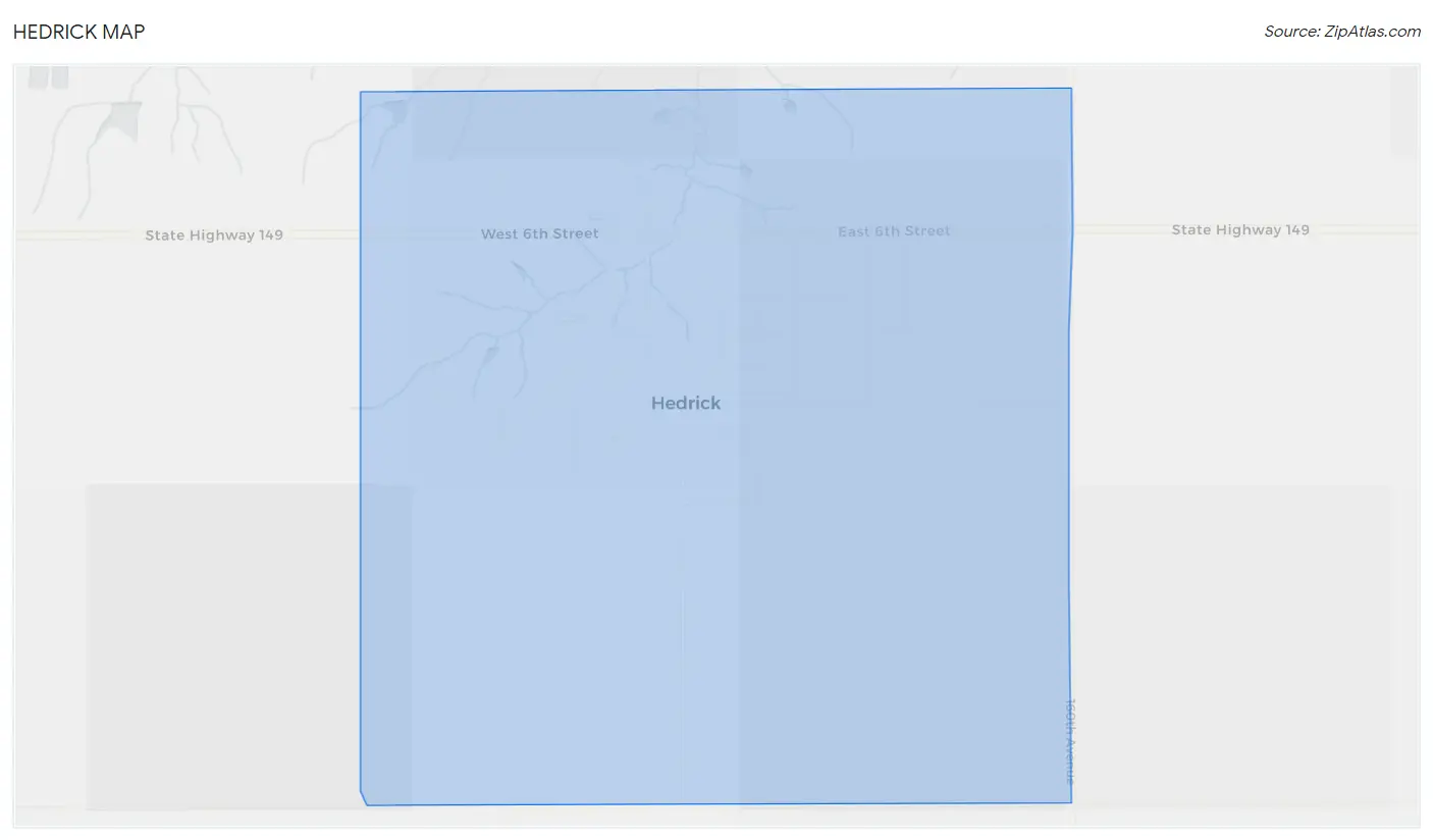 Hedrick Map