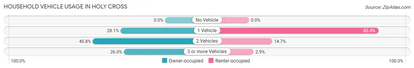Household Vehicle Usage in Holy Cross