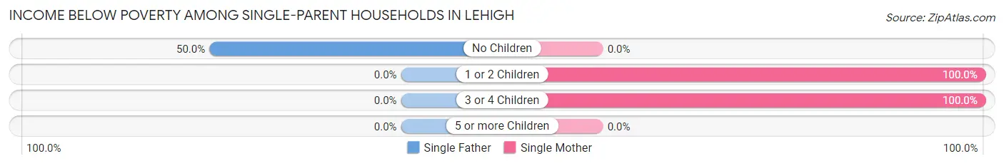 Income Below Poverty Among Single-Parent Households in Lehigh
