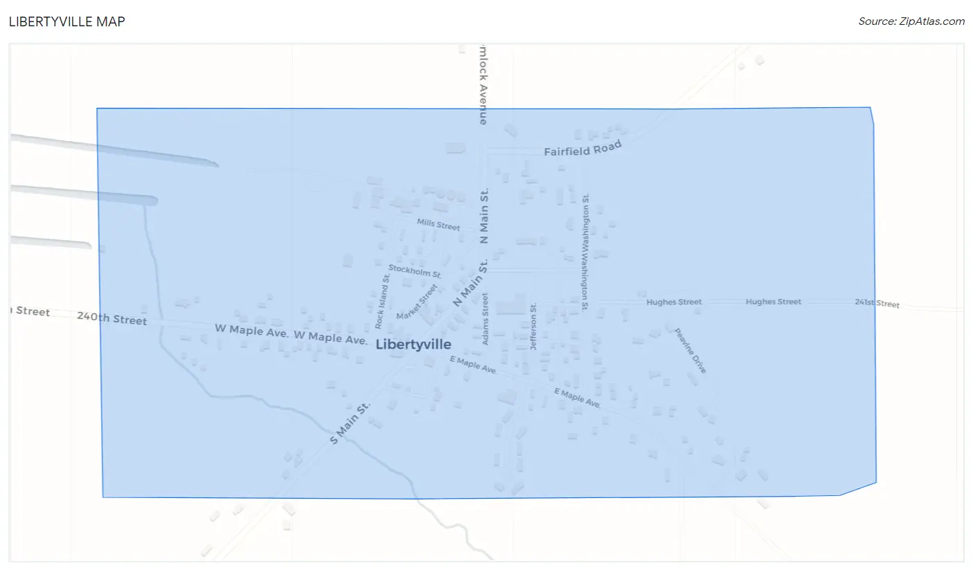 Libertyville Map
