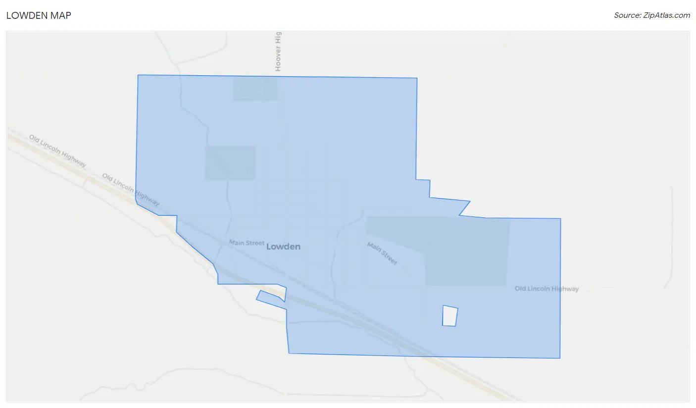 Lowden Map