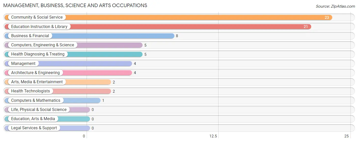 Management, Business, Science and Arts Occupations in Macedonia