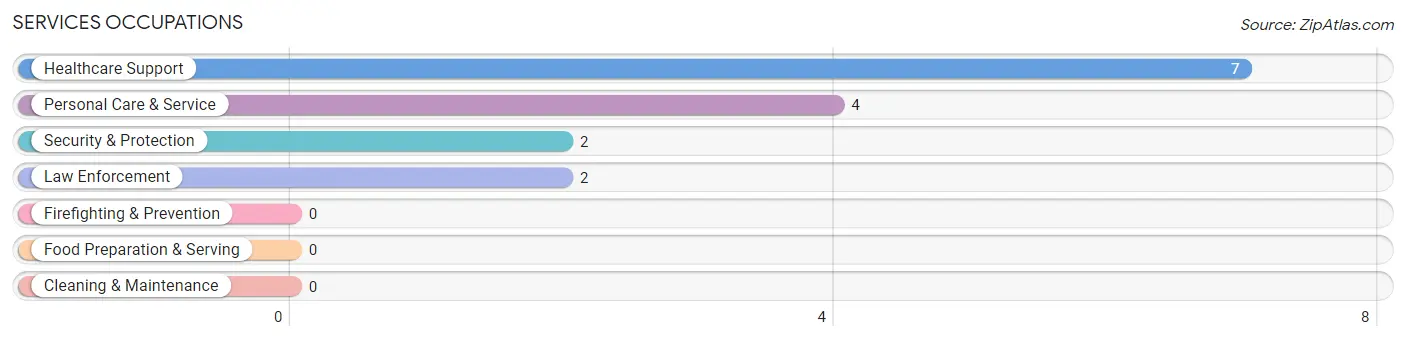 Services Occupations in Mount Auburn