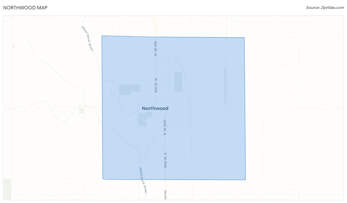 Northwood Map