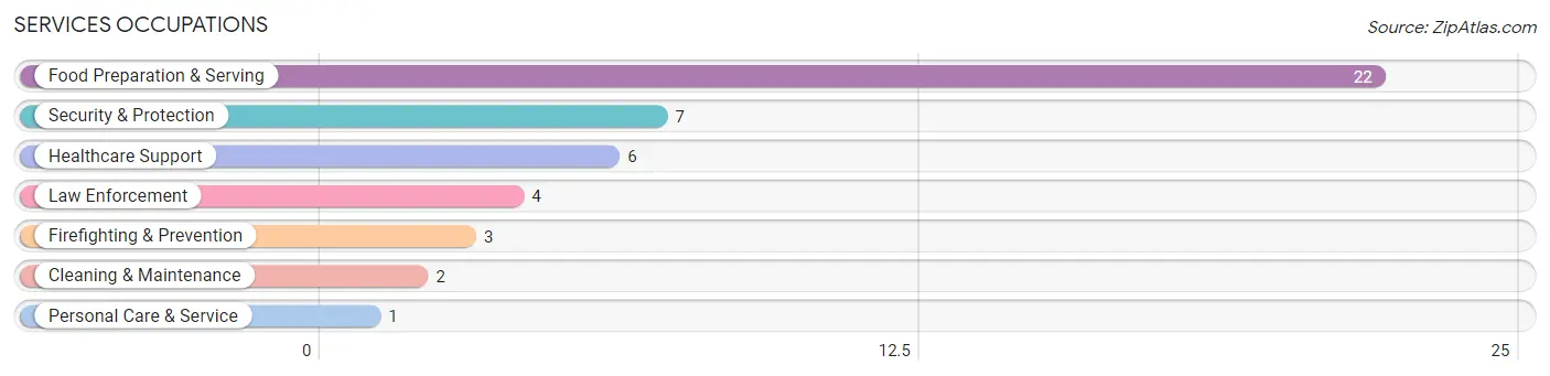 Services Occupations in Sabula