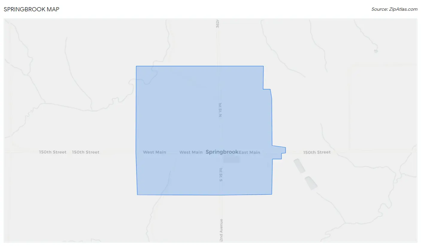 Springbrook Map