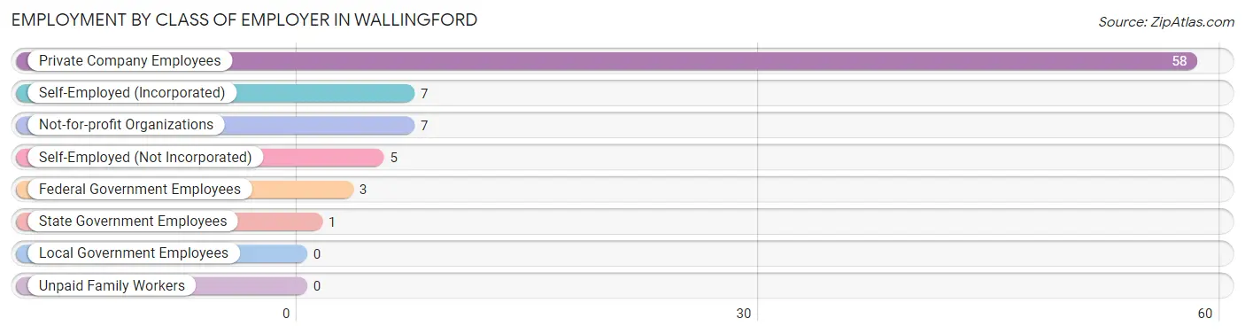 Employment by Class of Employer in Wallingford