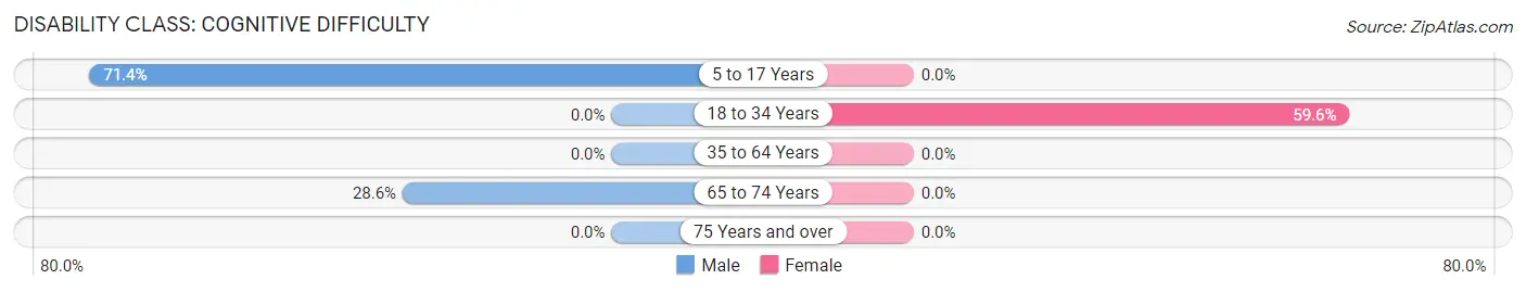 Disability in Bancroft: <span>Cognitive Difficulty</span>