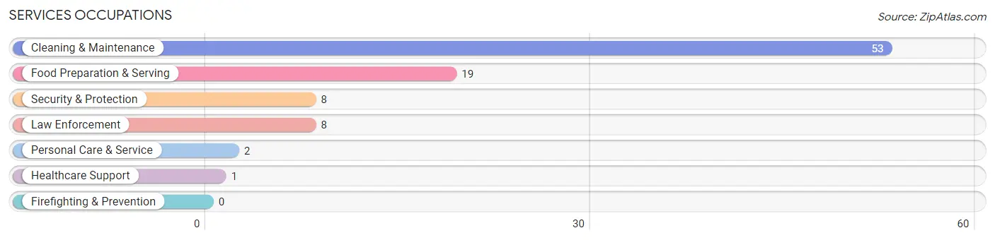 Services Occupations in Carey