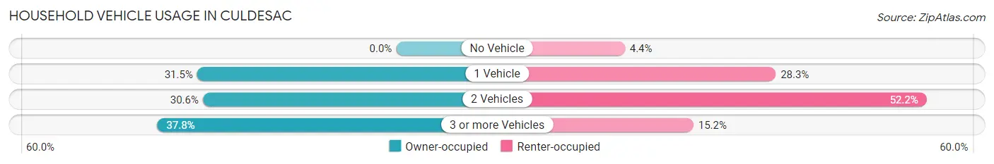 Household Vehicle Usage in Culdesac