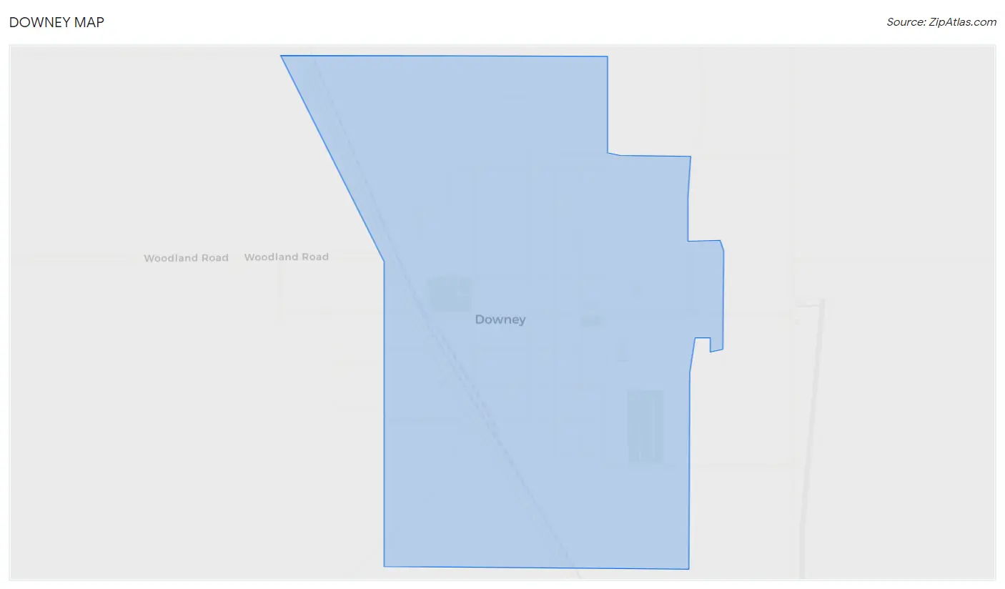 Downey Map