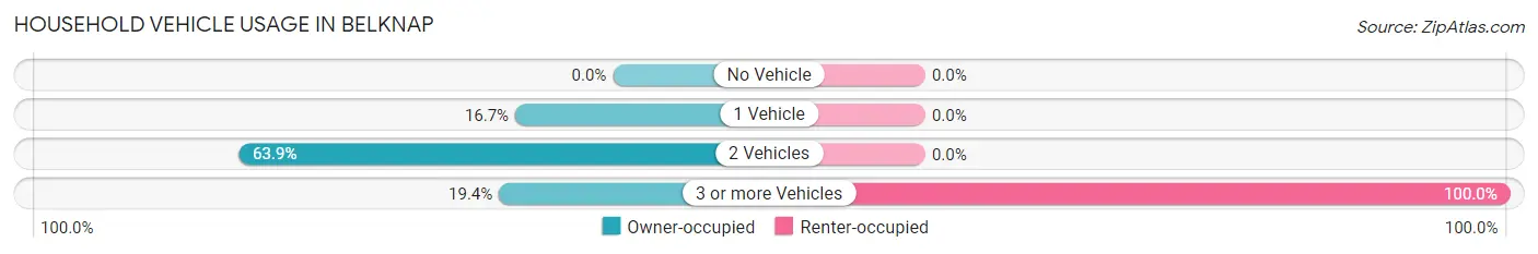Household Vehicle Usage in Belknap