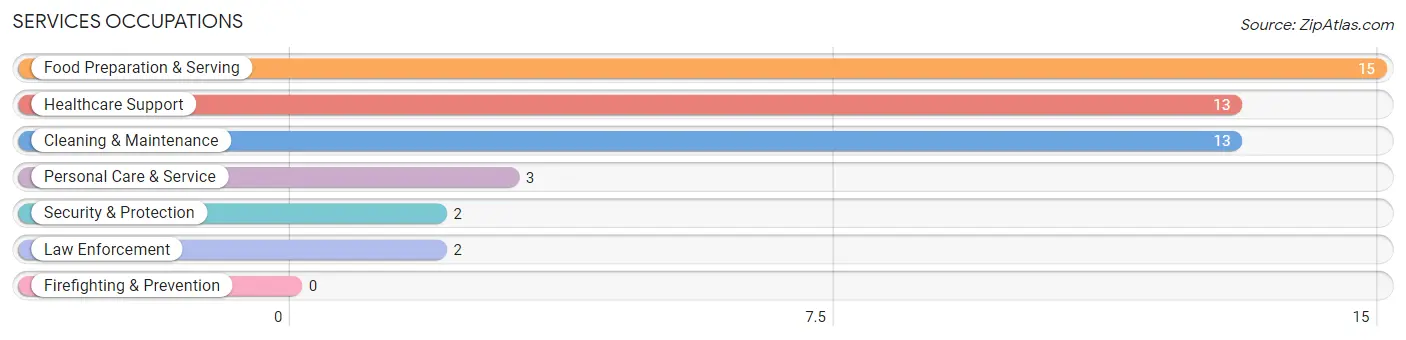 Services Occupations in Blandinsville