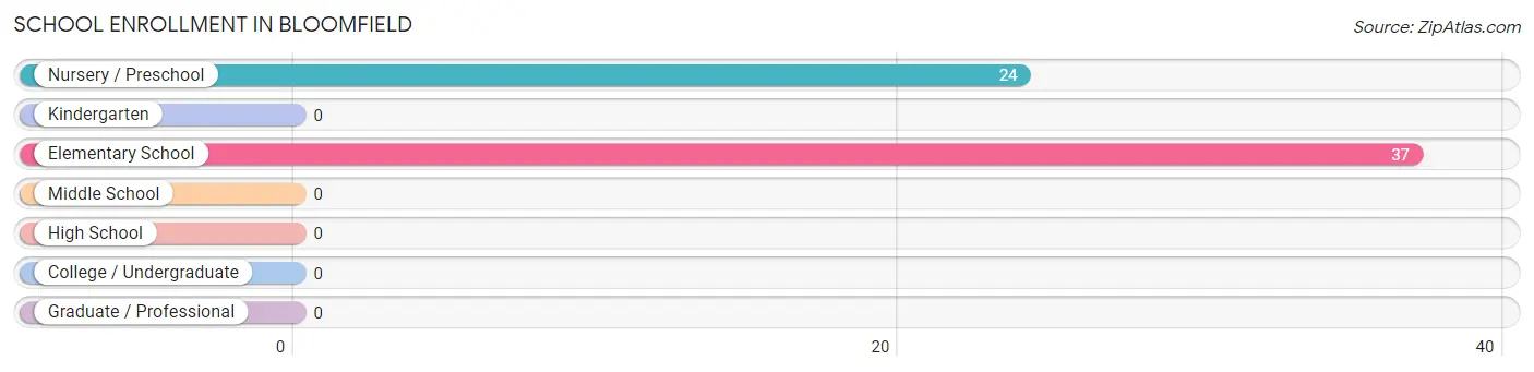 School Enrollment in Bloomfield