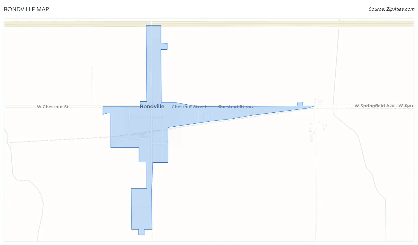 Bondville Map