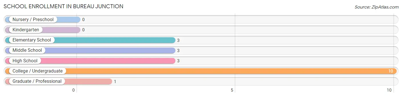 School Enrollment in Bureau Junction