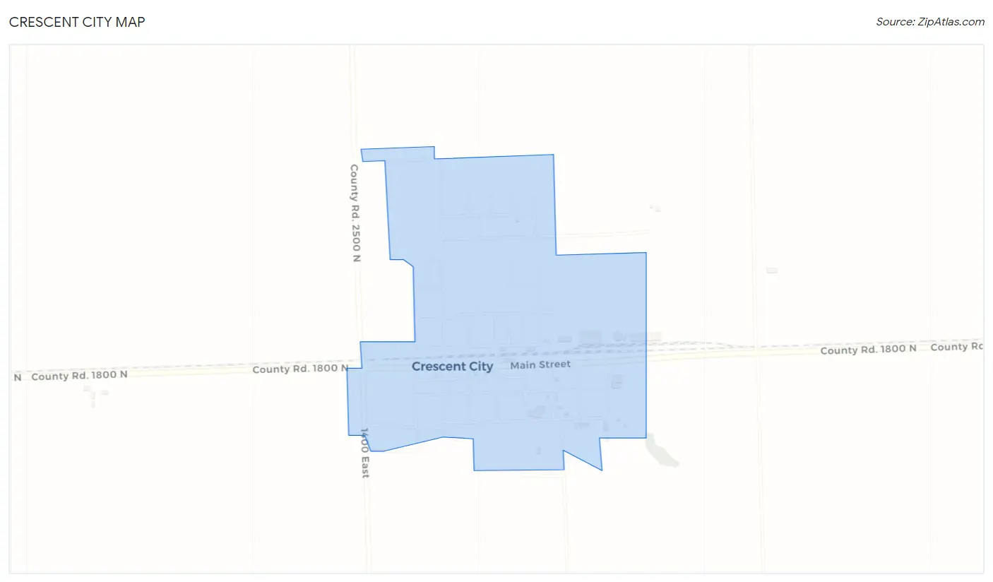 Crescent City Map
