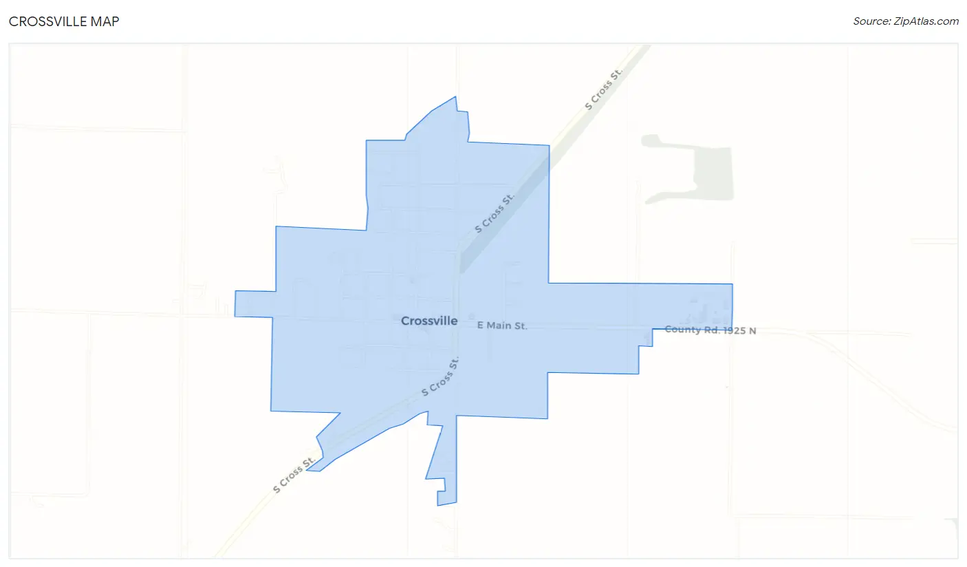 Crossville Map