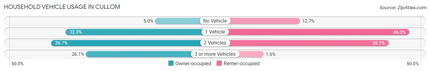 Household Vehicle Usage in Cullom