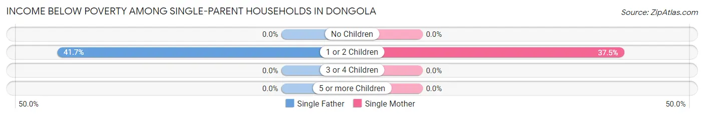 Income Below Poverty Among Single-Parent Households in Dongola