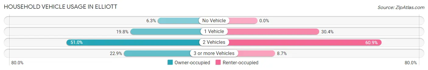Household Vehicle Usage in Elliott