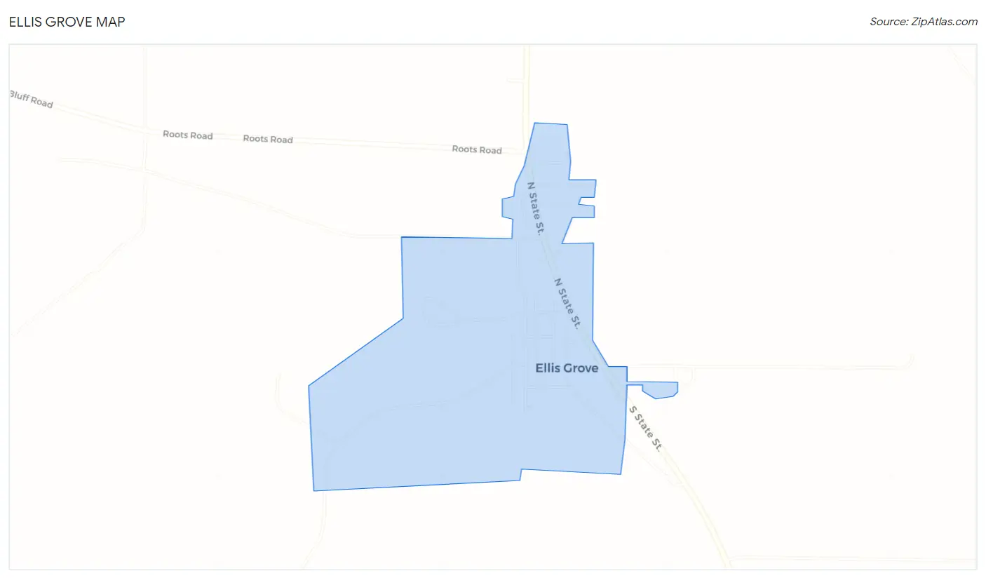 Ellis Grove Map