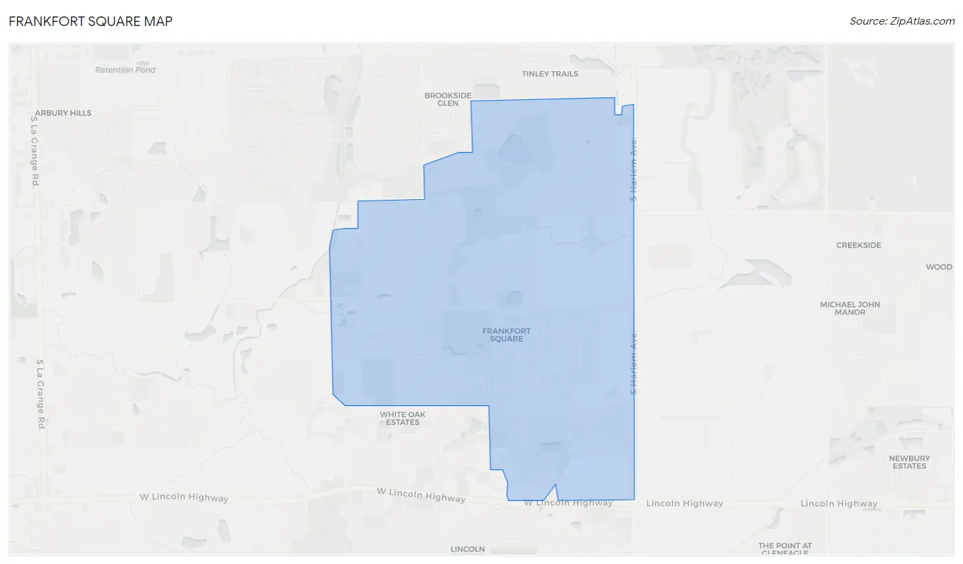 Frankfort Square Map