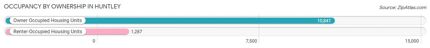 Occupancy by Ownership in Huntley