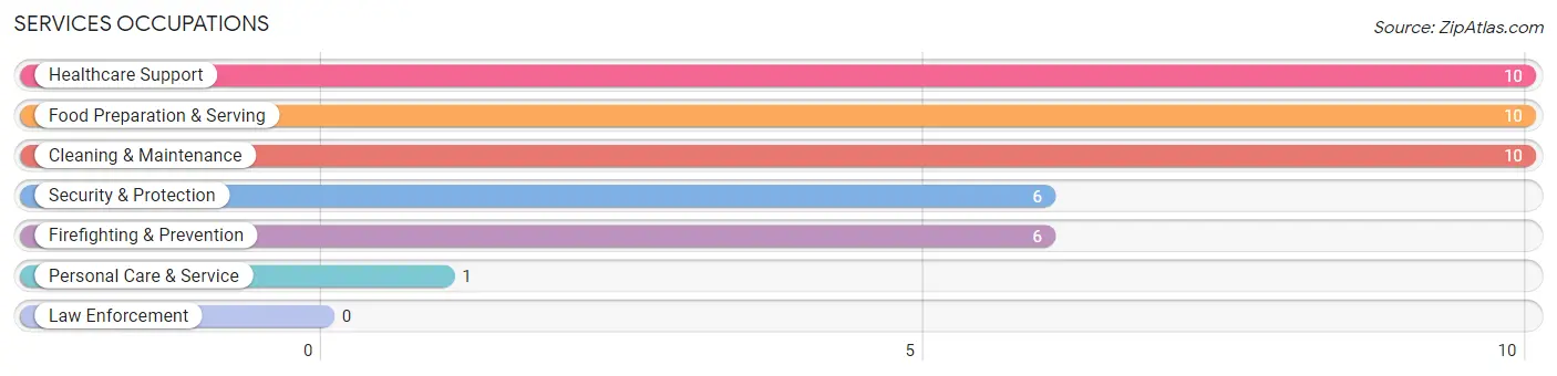 Services Occupations in Kirkwood