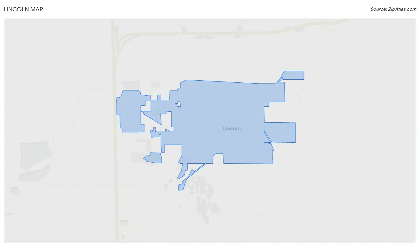 Lincoln Map