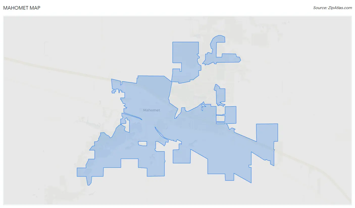 Mahomet Map