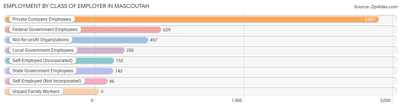 Employment by Class of Employer in Mascoutah