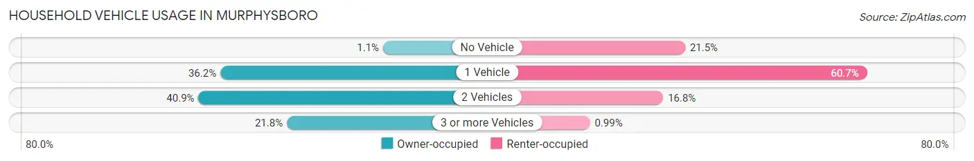 Household Vehicle Usage in Murphysboro