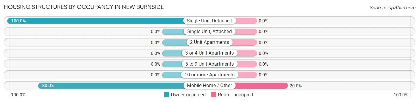 Housing Structures by Occupancy in New Burnside