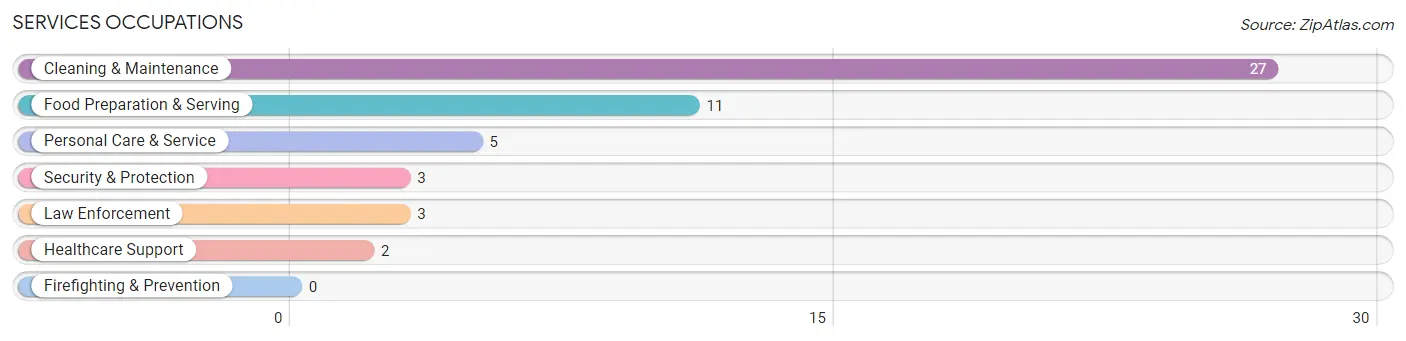 Services Occupations in Orient