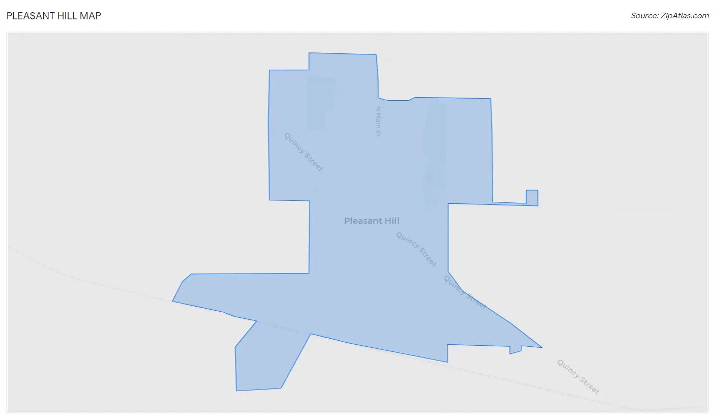 Pleasant Hill Map