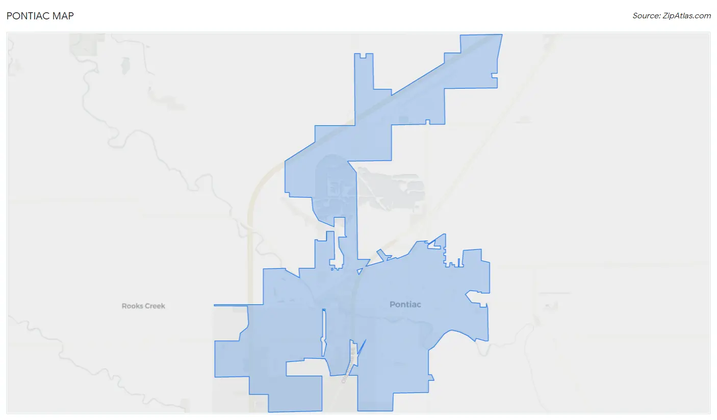 Pontiac Map