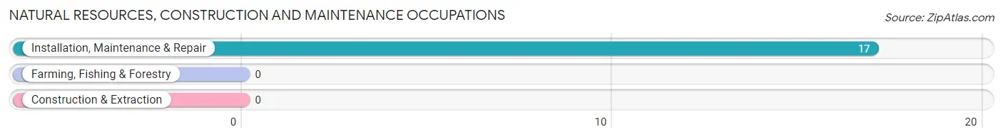 Natural Resources, Construction and Maintenance Occupations in Prairietown