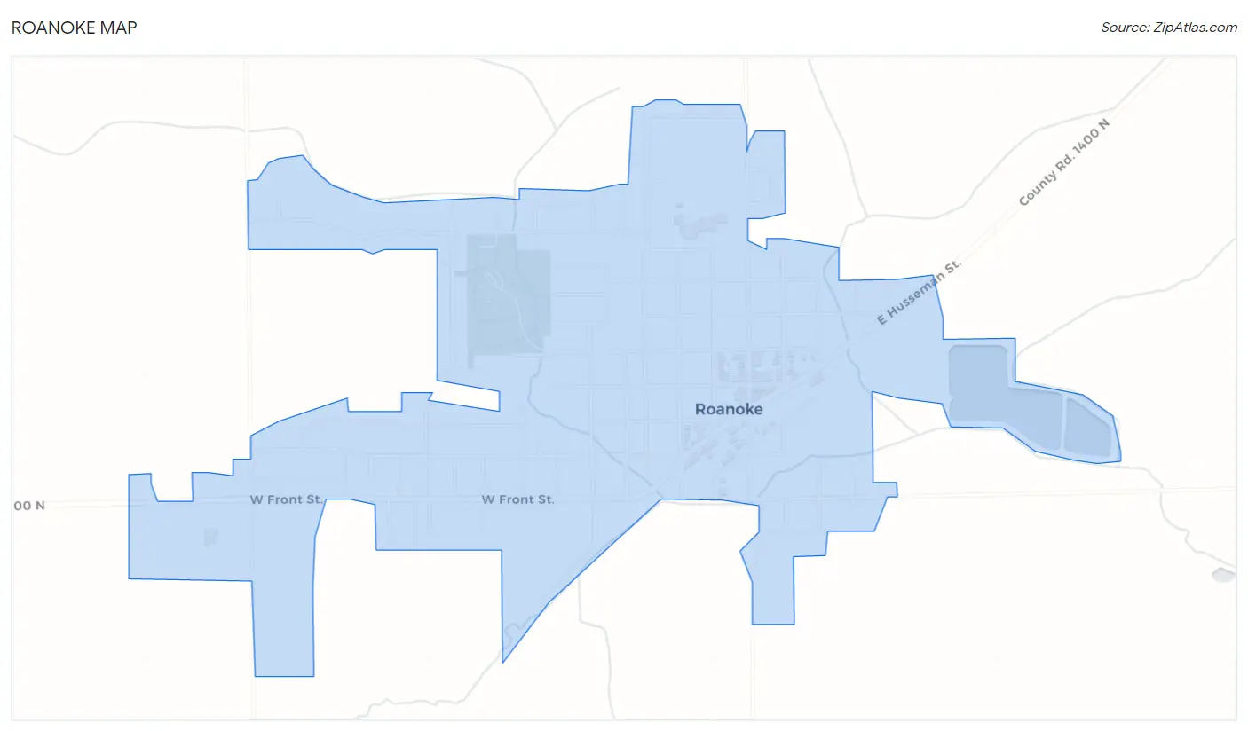 Roanoke Map