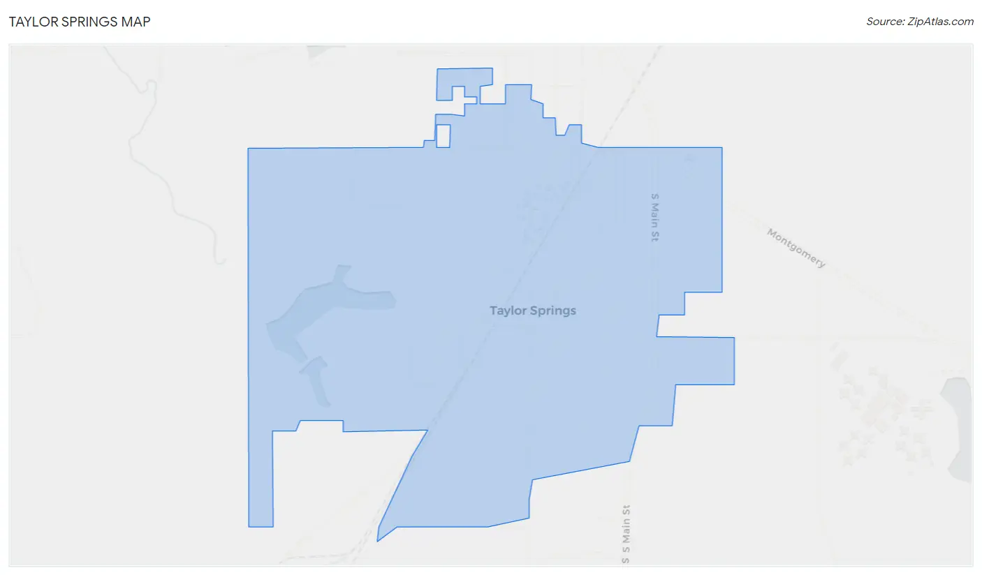 Taylor Springs Map