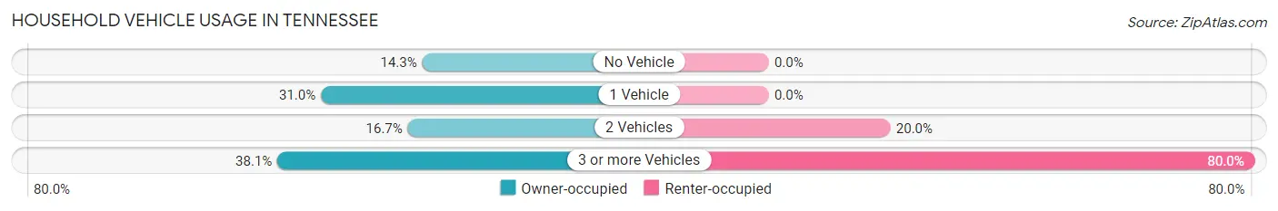 Household Vehicle Usage in Tennessee