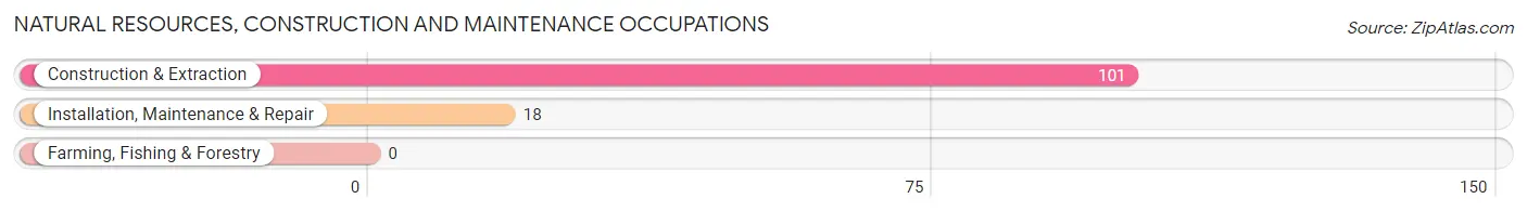 Natural Resources, Construction and Maintenance Occupations in Tilton