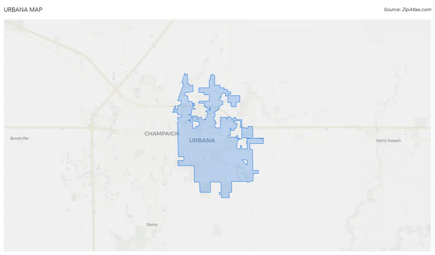 Urbana Map