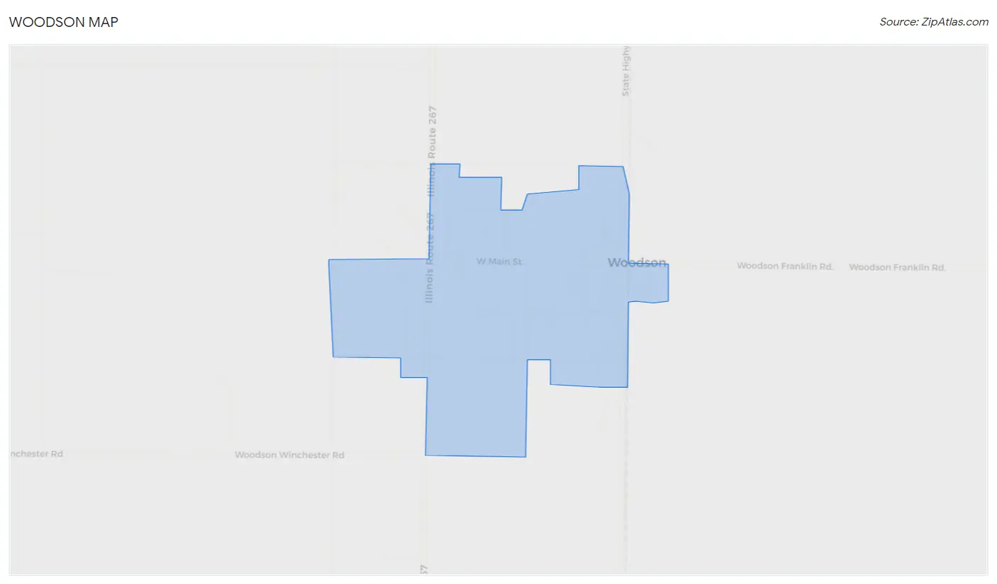 Woodson Map